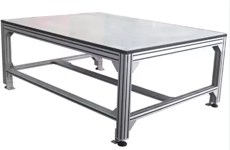 Heavy duty stainless steel machine platform fabricated by Stalsky