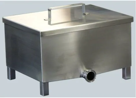 Stainless steel UV light cabinet and control panel enclosure by Stalsky